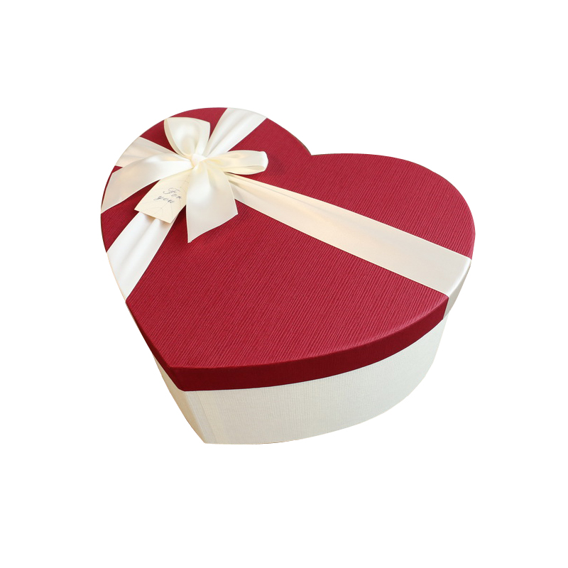 心形礼物盒空盒子超大号爱心盒子衣服礼品盒包装盒围巾礼盒情人节