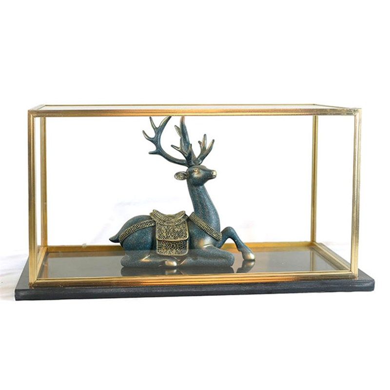 工艺品铜边玻璃防尘罩样办房透明陈列摆件佛像展示盒金属罩子定做,家居饰品,装饰摆件,淘宝优惠券,粉丝福利购,淘宝优惠卷