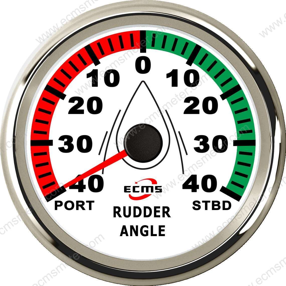 ECP船舵表PORT-STBD指示方向表船用配件舵角指示表Rudder angle