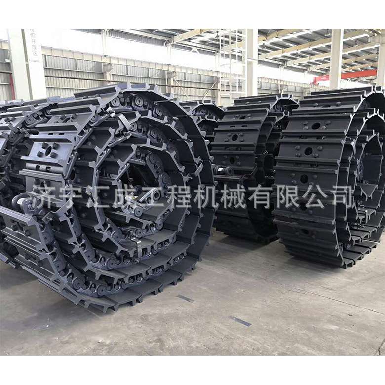 PC450履带 挖掘机四轮一带 PC450挖掘机链条链板支重轮拖轮驱动轮