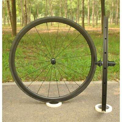 轱辘哥40框高公路圈刹轮组 DT350花鼓偏心车圈 排水纹刹车边