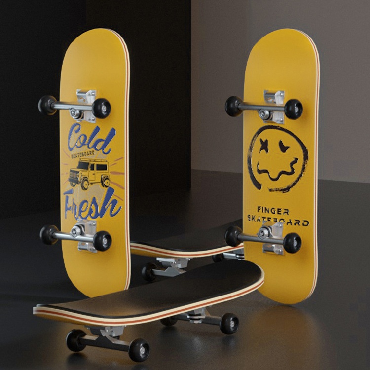 迷你手指滑板男孩轴承轮指尖双翘板儿童创意解压玩具礼物