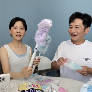 【papi李维嘉同款】静电除尘掸子家用伸缩鸡毛掸吸桌面扫灰天花板