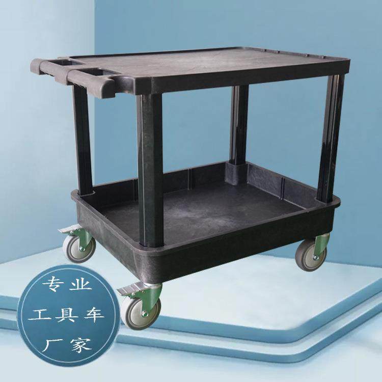 轻型塑料推车多款式组合型推万向静音轮塑料家具工业级工具车
