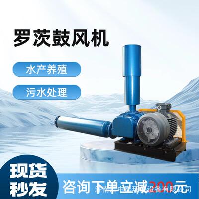罗茨风机直销污水处理水产养殖专用直连罗茨鼓风机节能曝气