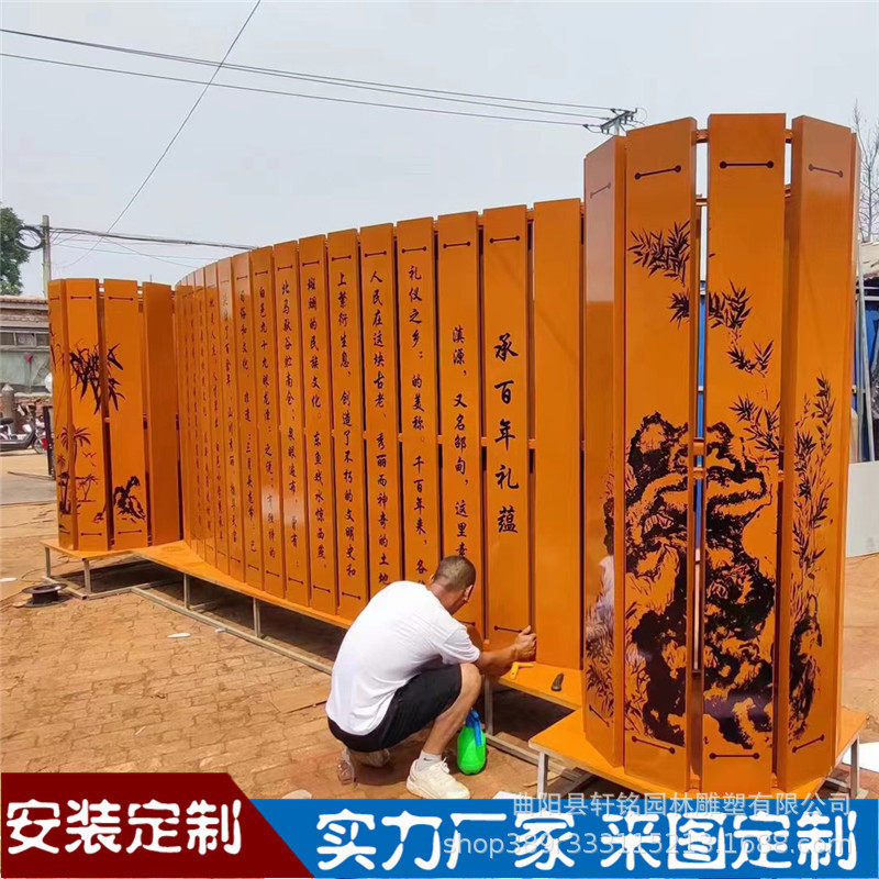 不锈钢竹简雕塑校园书简书卷户外广场公园园林景观卷轴装饰摆件