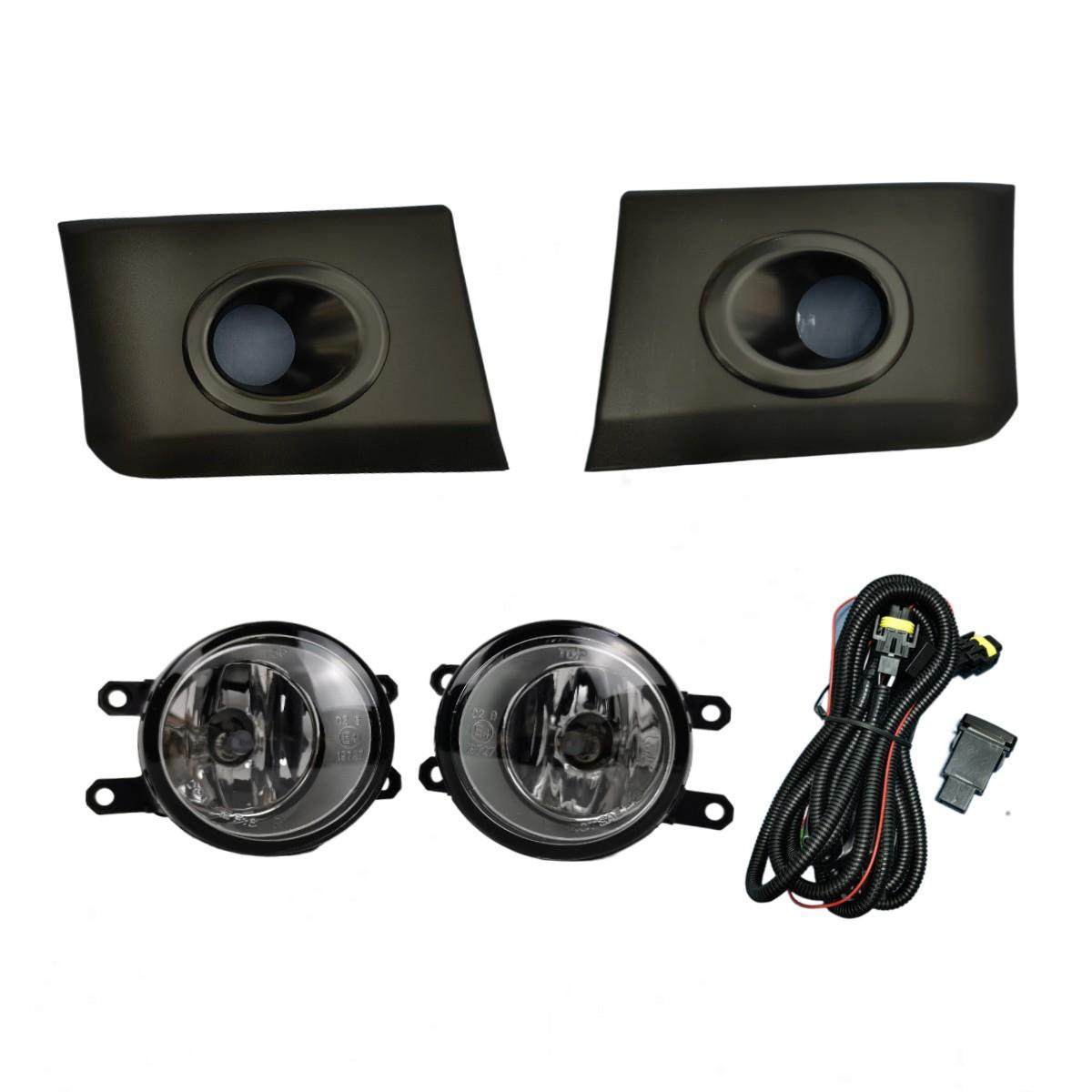 适用于丰田PROBOX前雾灯总成probox雾灯雾灯框15-ONTY1236