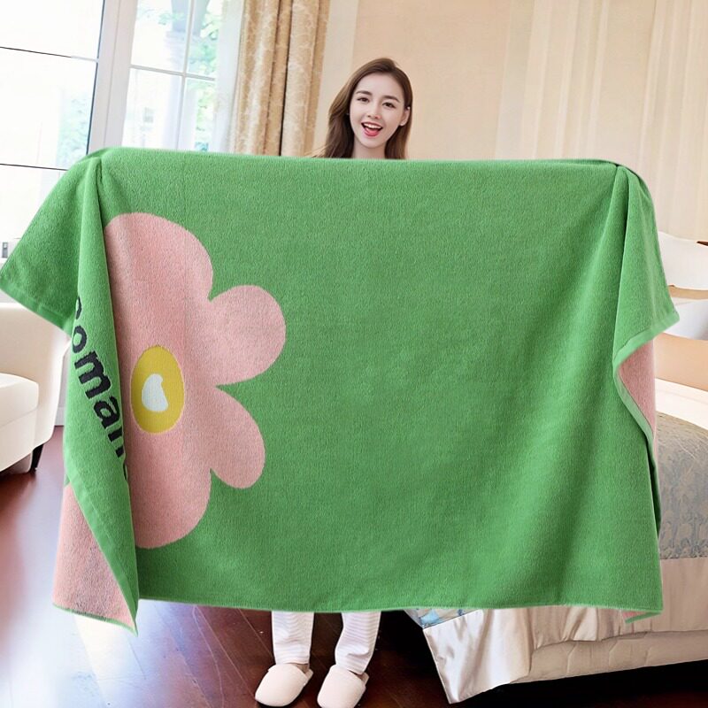 纯棉浴巾吸水加厚男女情侣成人家用洗澡大毛巾全棉裹巾柔软不掉毛