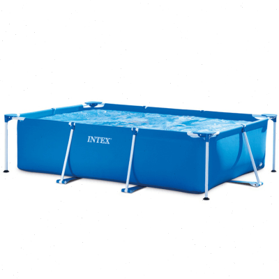 INTEX28271长方形框架水池超大家庭游泳池支架水池 鱼池