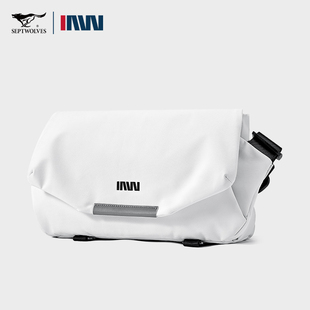 七匹狼通勤轻便斜挎包男士 大容量旅行包商务背包单肩挎包 2025新款