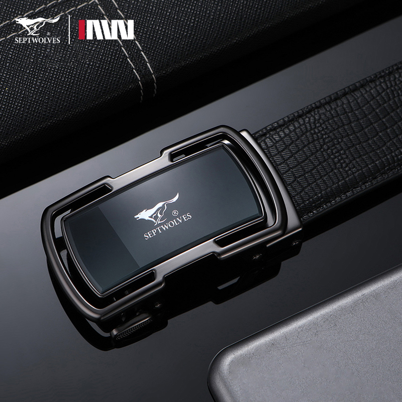 男士皮带头层牛皮腰带送爸爸礼物