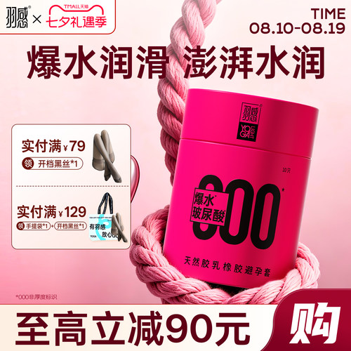 羽感超薄玻尿酸安全套