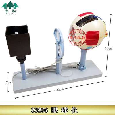 眼球仪 眼解刨模型 眼球成像仪 晶状体曲率可变中学生物实验器材