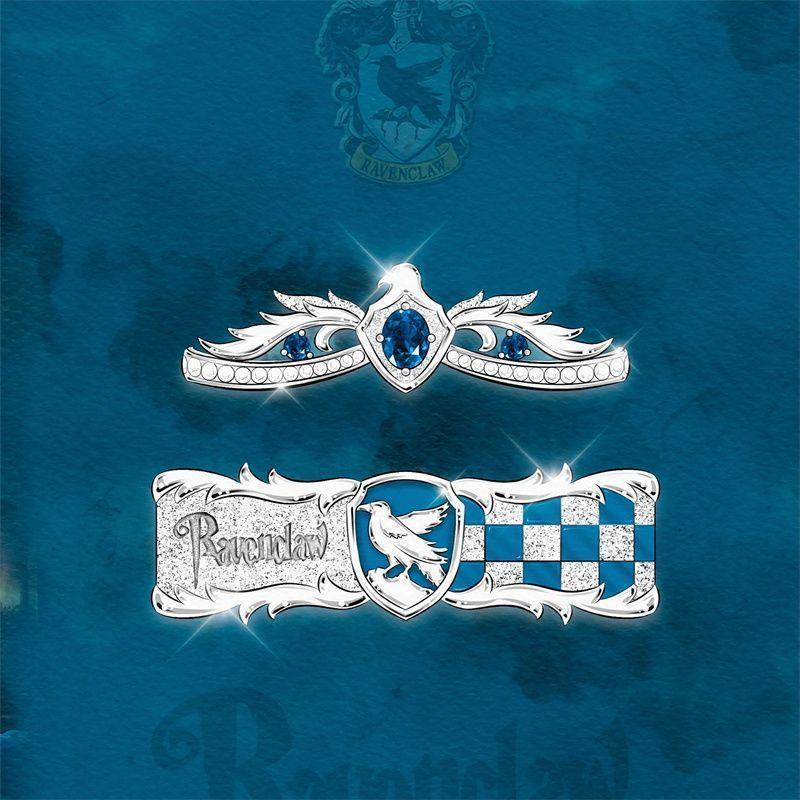 哈利波特鹰院拉文克劳对戒动漫同人周边原创手作cos戒指哈迷礼物