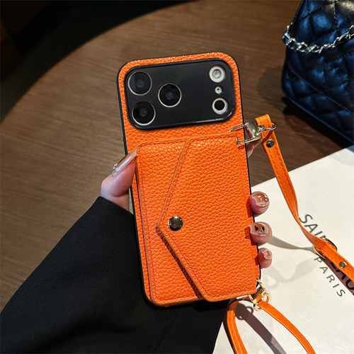 适用红米Note17手机壳Turbo5Max插卡套17ProMax商务卡夹14斜跨绳note15皮质13挂绳12pro门禁卡11E公交卡10pro