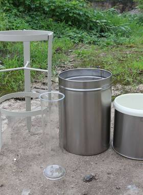 16023雨量计不锈钢地理降雨雪小学科学教学仪器实验器材