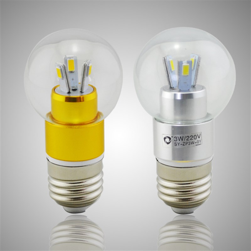 led蜡烛灯e12e14e273w4w5w7w磨砂尖泡拉尾球泡