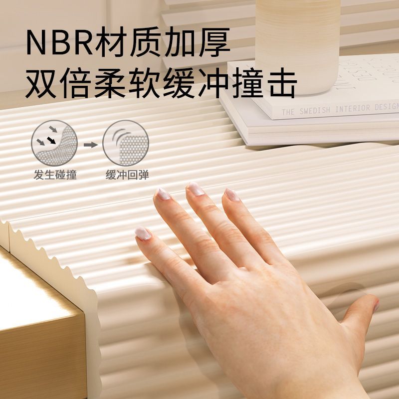 车库车门防撞条地下停车场柱子防撞软包贴墙面海绵墙垫护角保护条