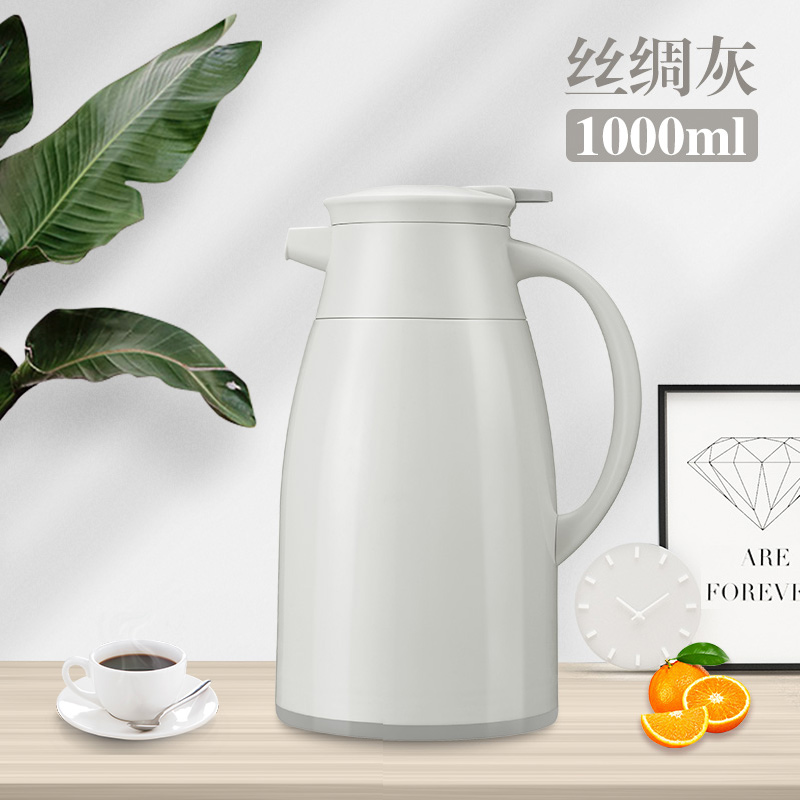 家用大容量保温壶1L玻璃内胆车载便携热水瓶暖瓶大号保暖水壶暖壶