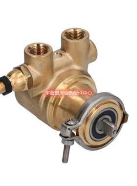 福力德Fluid-O-Tech 泵头PA204半自动咖啡机水泵头咖啡机配件