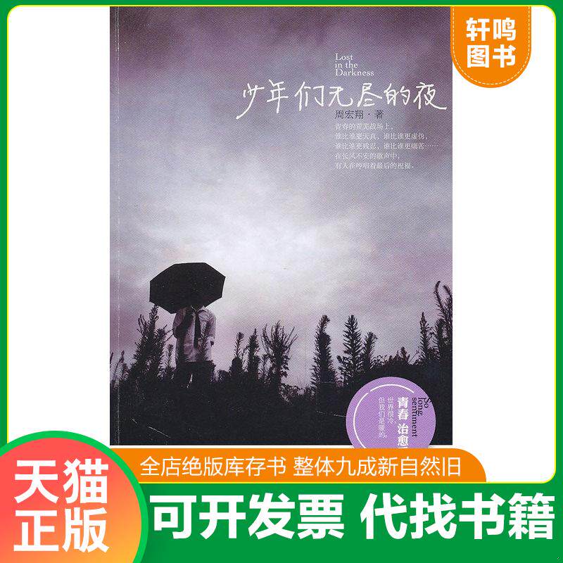 正版发货快少年们无尽的夜 9787510412400 周宏翔 新世界出版社