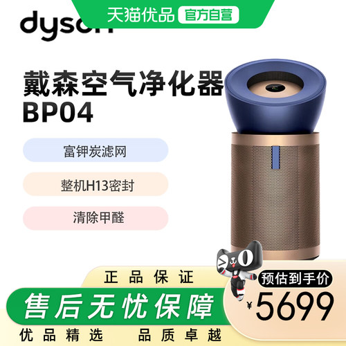 戴森（DYSON）BP04空气净化器 大面积净化异味过敏原除甲醛