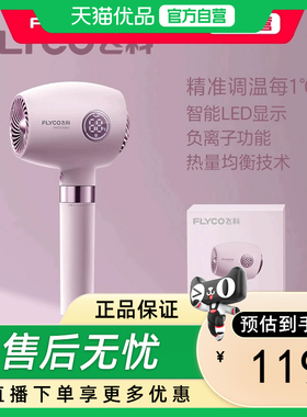 飞科吹风机家用强力吹风筒负离子护发静音速干正品FH6368/FH6369