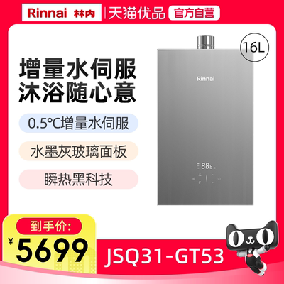林内GT53玻璃水伺服燃气热水
