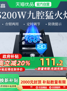 Chigo/志高 GT207DF志高煤气灶单灶