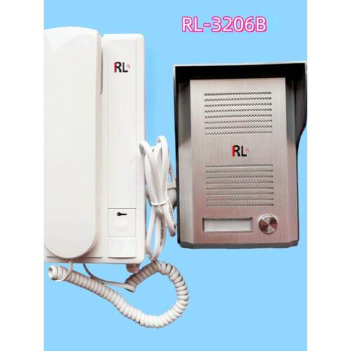 柔乐RL-3206B 一拖一非可视对讲门铃/对讲门铃/带开锁/对讲门铃