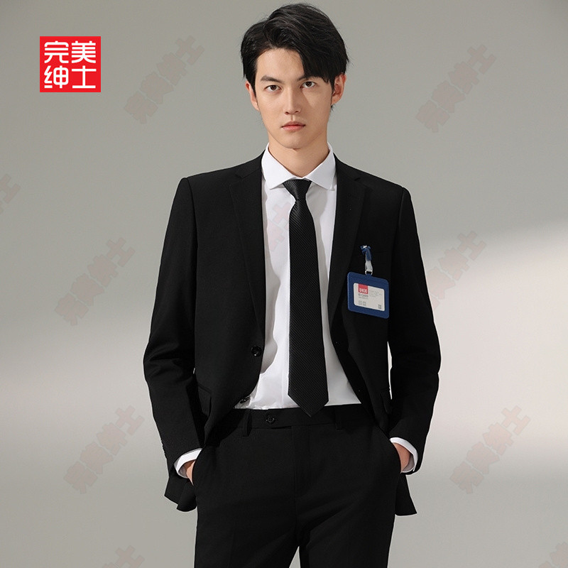 西装外套男士正装职业装大码套装商务办公制服新婚礼服伴郎春秋季