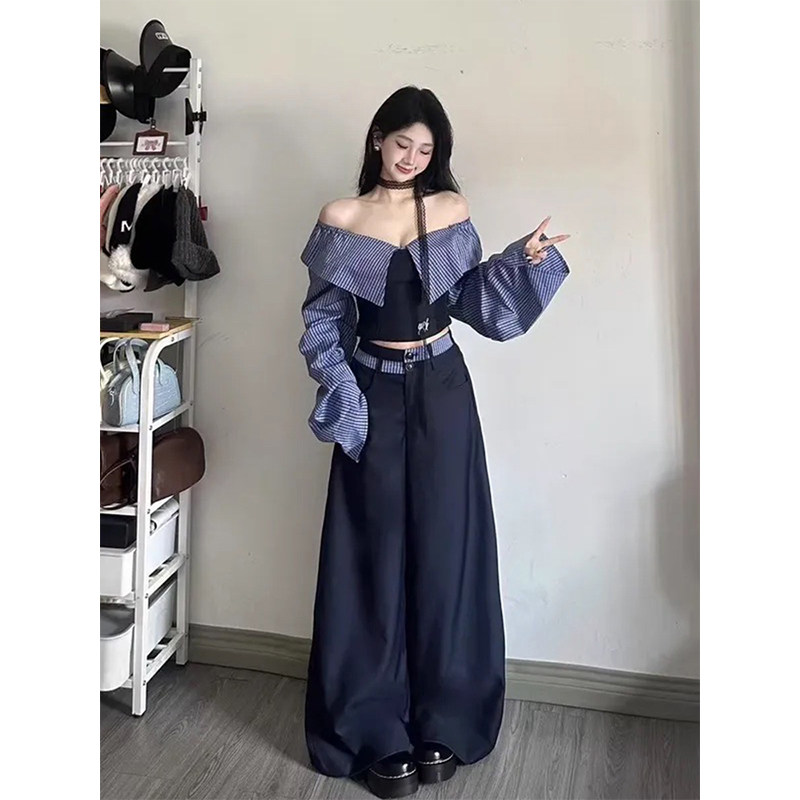 秋季设计感小众chic韩系套装女2025新款高级感开秋气质穿搭一整套