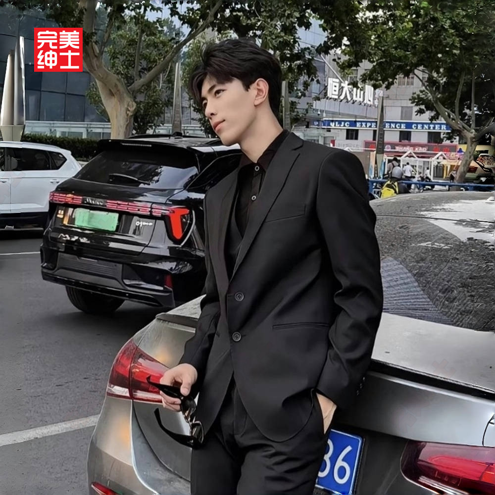 西装外套男士正装职业装大码套装商务办公制服新婚礼服伴郎春秋季