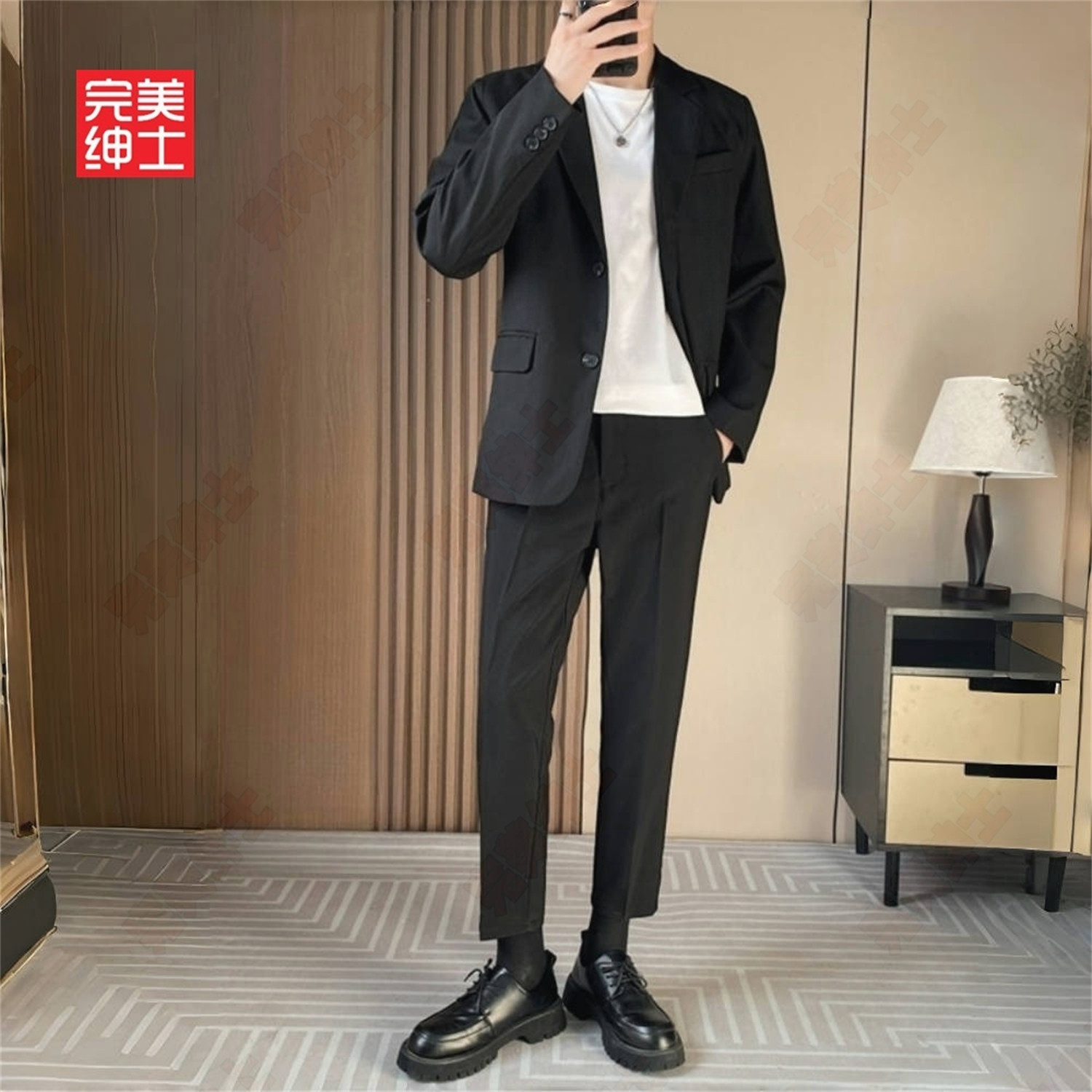 西装外套男士正装职业装大码套装商务办公制服新婚礼服伴郎春秋季