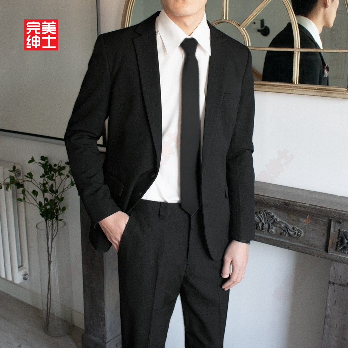 西装外套男士正装职业装大码套装商务办公制服新婚礼服伴郎春秋季