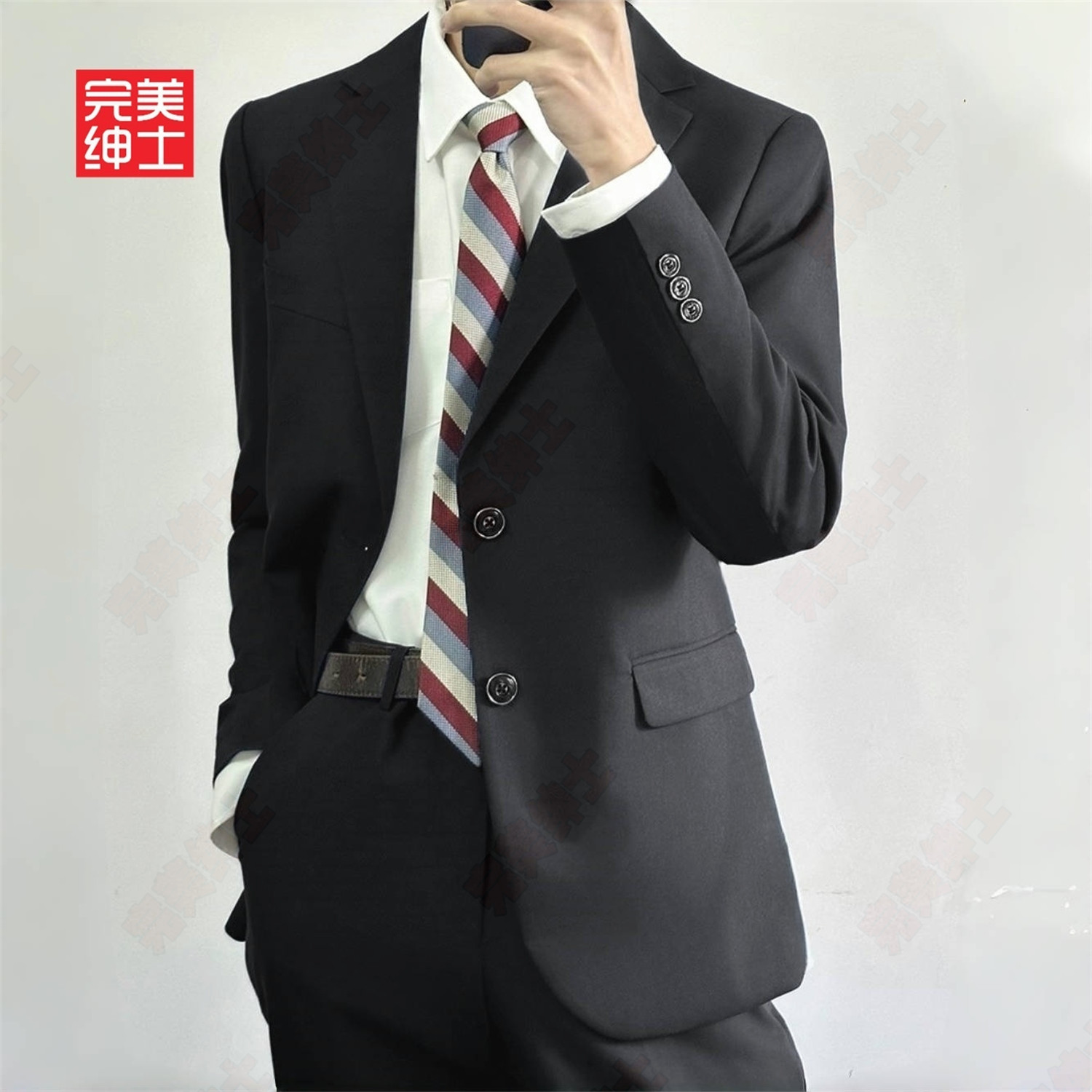 西装外套男士正装职业装大码套装商务办公制服新婚礼服伴郎春秋季