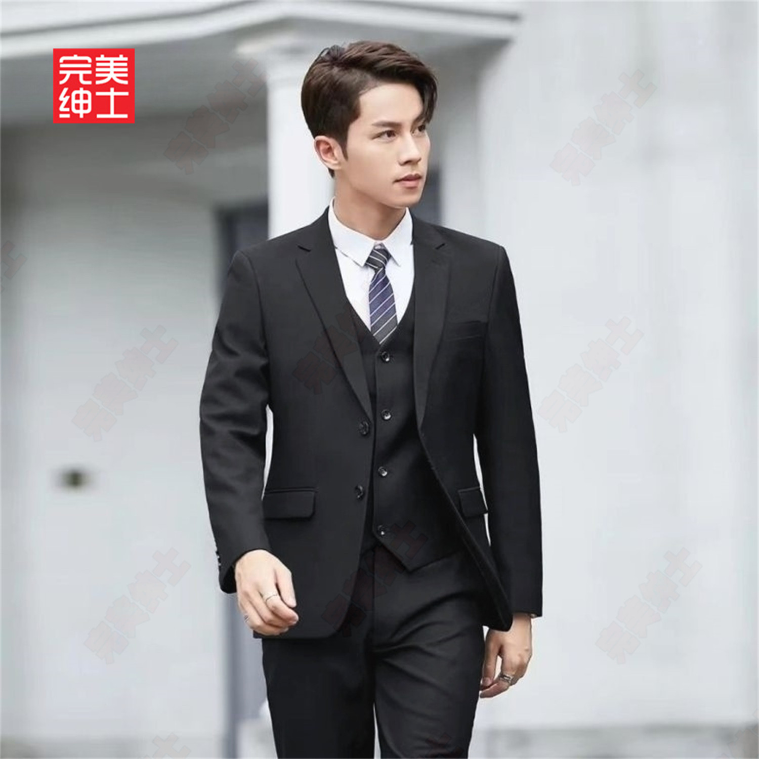 西装外套男士正装职业装大码套装商务办公制服新婚礼服伴郎春秋季