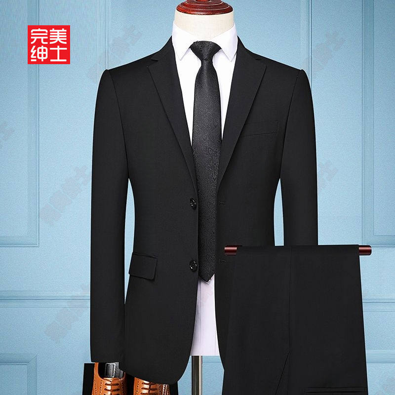 西装外套男士正装职业装大码套装商务办公制服新婚礼服伴郎春秋季