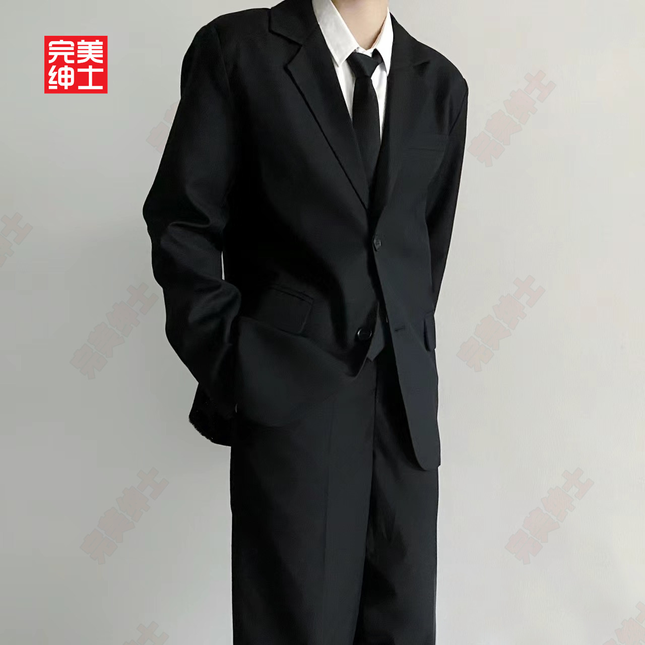 西装外套男士正装职业装大码套装商务办公制服新婚礼服伴郎春秋季