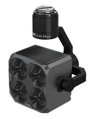 成志GL60 Plus云台灯兼容大疆经纬M300RTK/M350RTK系列无人机