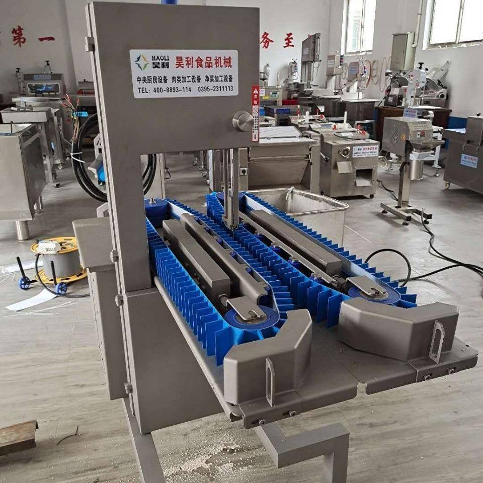 HL-SP350型升级新款猪蹄劈半机，猪蹄劈半锯