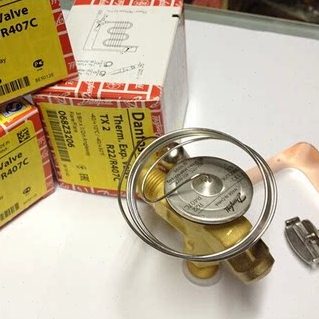 丹佛斯阀体R404 TE2外平衡 068Z3417Danfoss制冰机冷库冷柜膨胀阀