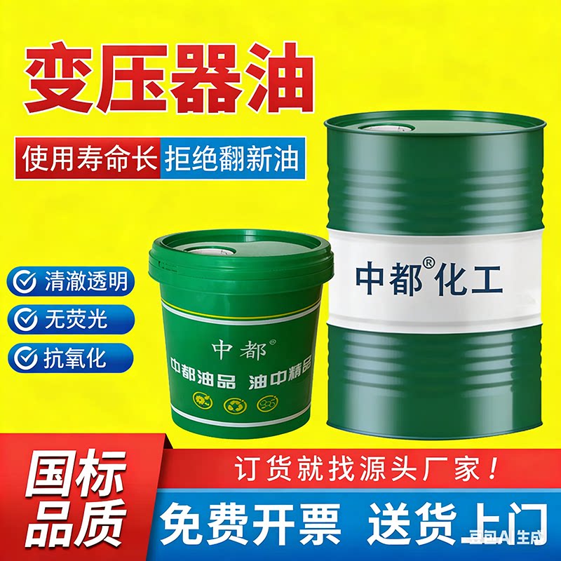 中都变压器油25号水泵家用通用绝缘散热电网专用工业润滑油直销