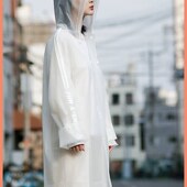 极速透明雨衣长版 w学生成人单人男防护电动车雨披防水 全身女时尚