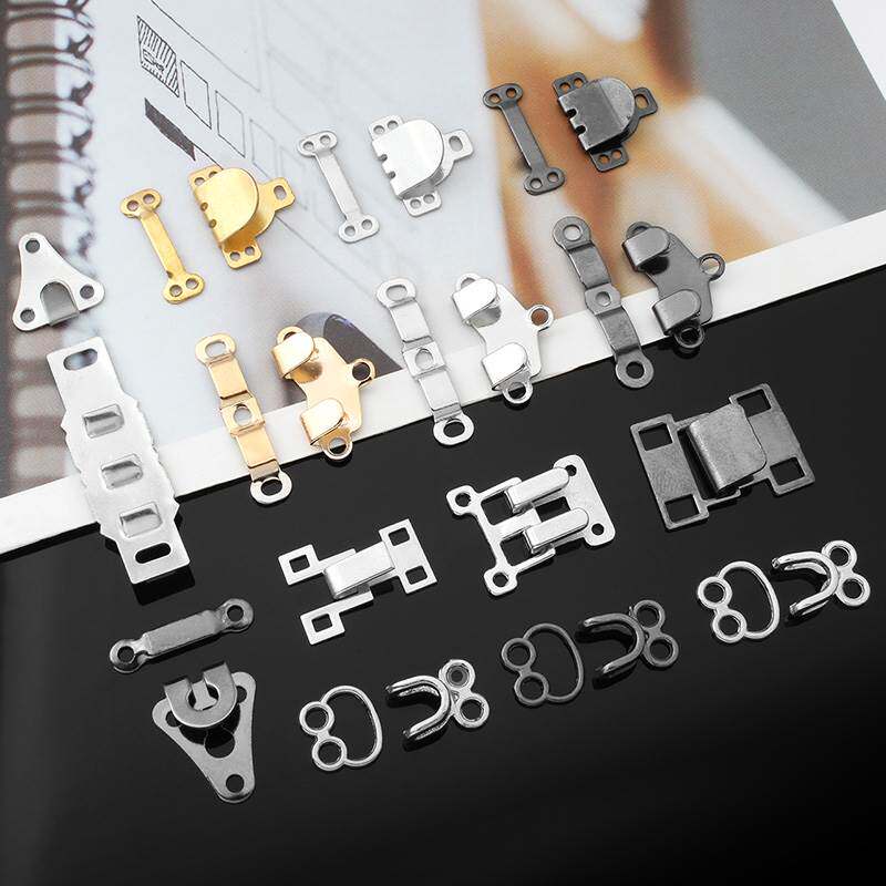 新品裤扣暗扣西装裤裤钩裤子金属挂钩对扣搭O扣隐形扣子收腰勾扣