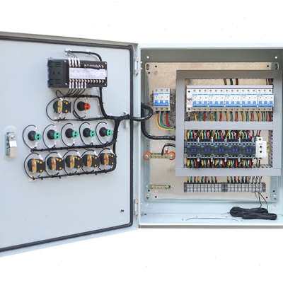 新品爆品a水泵控制箱风机污水处理电控成套养殖配电箱定制软启变