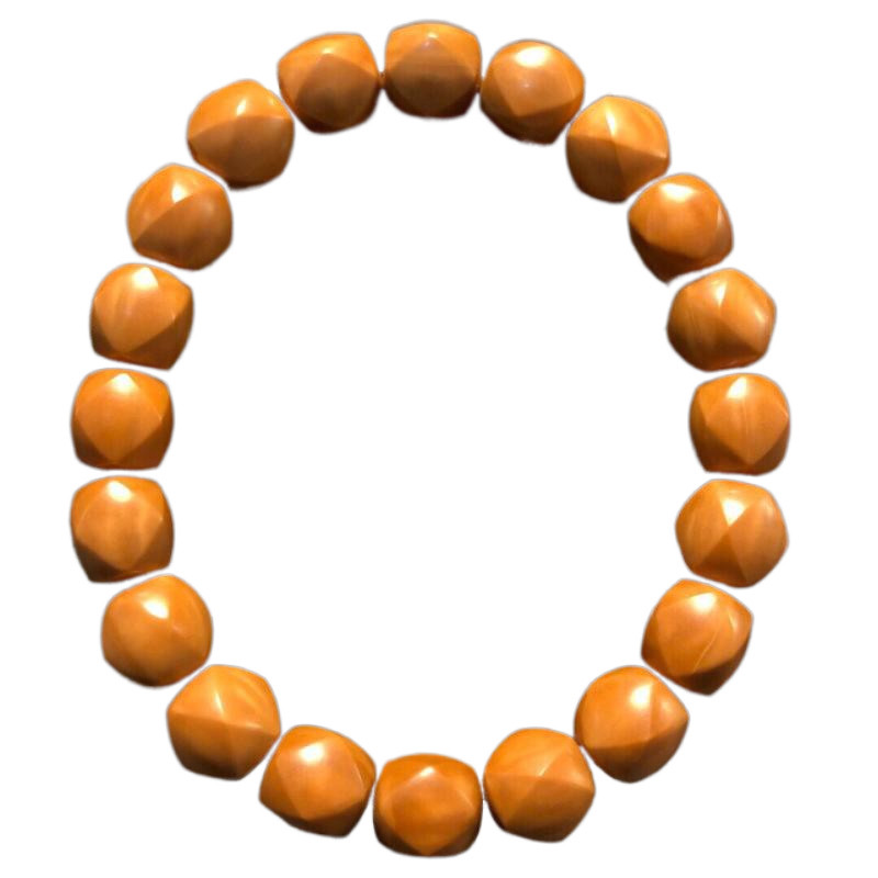 极速唐八棱猴头手串雕刻核v雕手链野生文玩小核桃非桃核橄榄核光