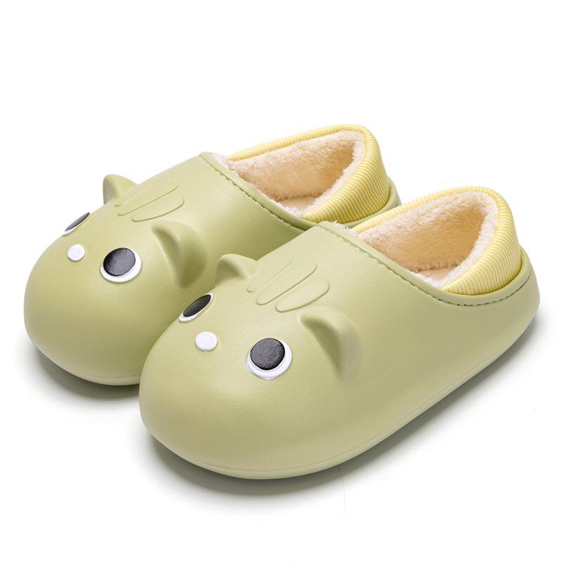 极速月子棉拖鞋女士包跟秋冬季x室内居家居防水2023新款毛棉鞋女