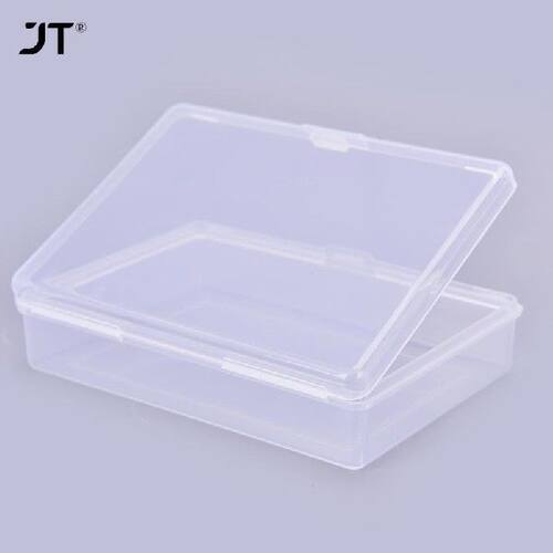 新品4pcs Transparent Plastic Boxes Playing Cards Contai.ner