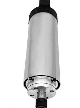 极速新雕刻机主轴电机圆形风冷核雕08KW变频木X材钻孔配件品